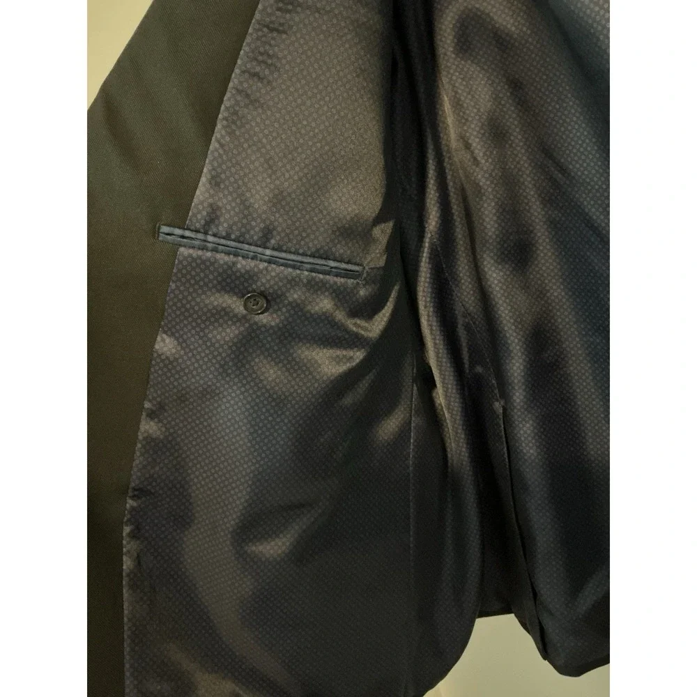 Shaquille O'Neal XLG Mens Stretch Fabric Classic Fit Big & Tall Suit‎ Jacket 54S